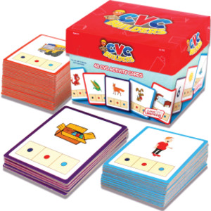 CVC Builders Activity Cards, Set of 48