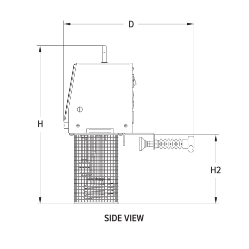 Engineering side view