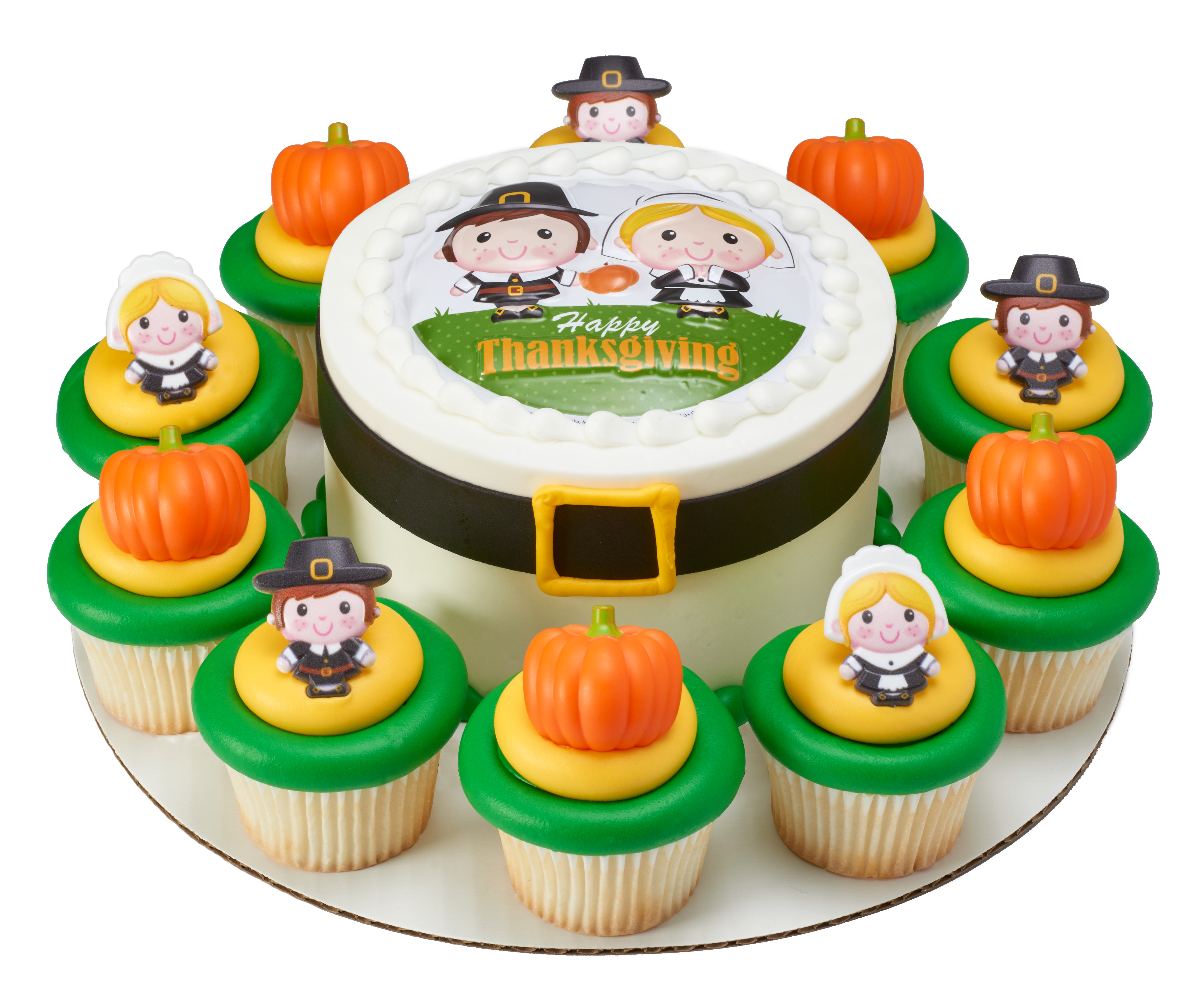 Pilgrims Cupcake Rings DecoPac