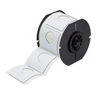 B30 Series Raised Panel Polyester Labels, 2.4" H x 2.4" W, Roll of 145 Labels, White