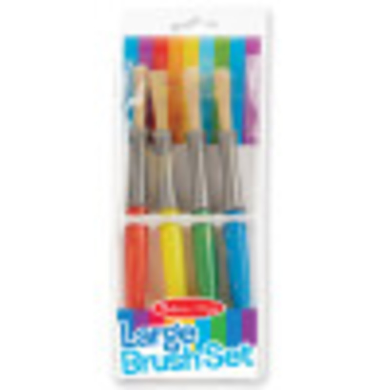 Large Paint Brushes, Set of 4