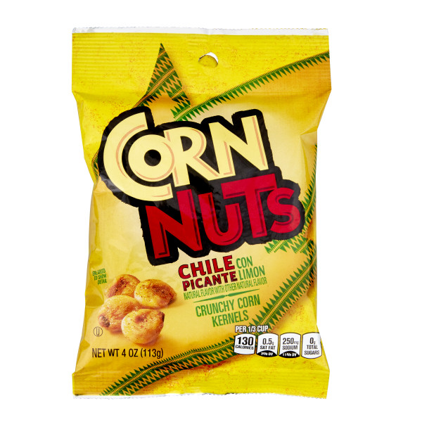 CORNNUTS Chile Picante Con Limon 12-Pack, 3 LB . C1CB - Front Center Inner Pack (Hi Res)