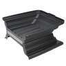 Rubbermaid Commercial, Structural Foam Lid For 1 Cubic Yard Tilt Trucks, Black