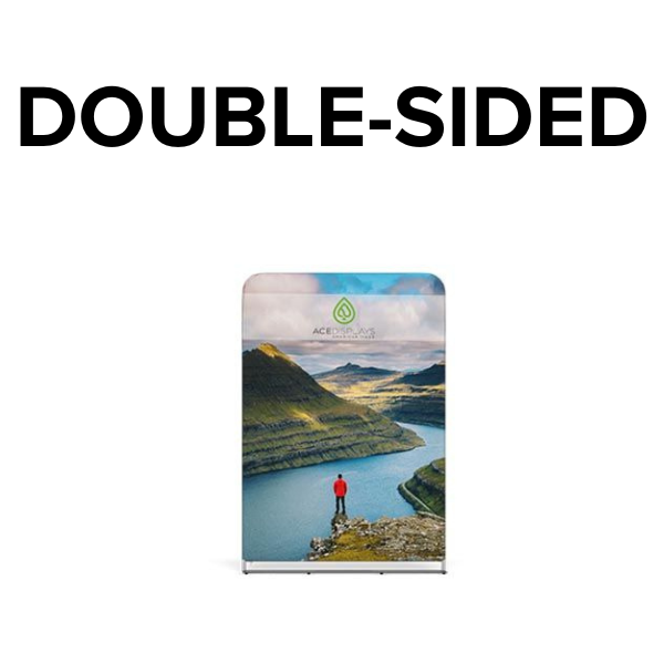 60"w x 90"h Double-Sided Graphic