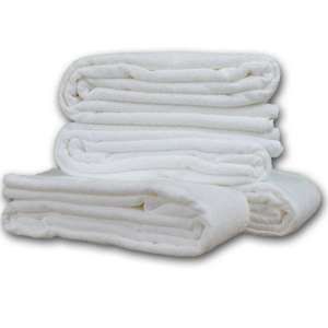 Hillyard, Courtclean® Replacement Towel, 22"x96", Terry Cloth, White Cloth