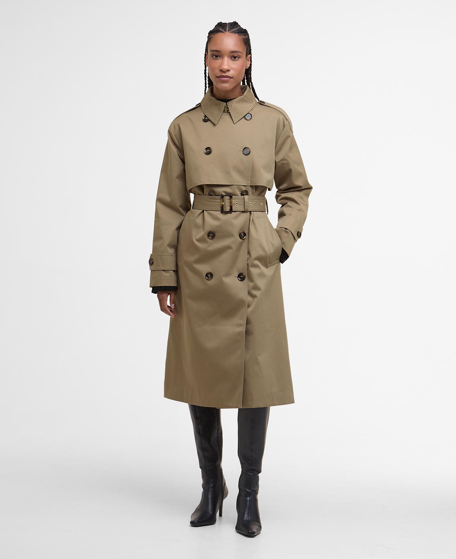 Aoife Showerproof Trench Coat image number 0
