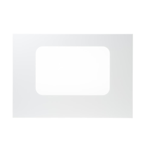 Range White Outer Door Glass