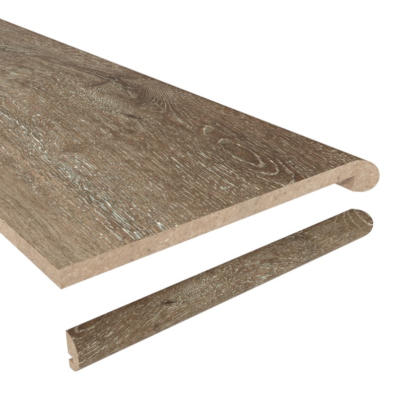 Aged Hickory Tread w/ Cap Universal-0