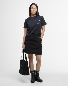 Farne Cargo Mini Skirt Classic Black