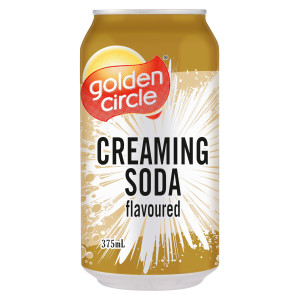golden circle® creaming soda soft drink 375ml image