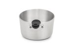 1 ½-quart Wear-Ever® tapered aluminum saucepan with natural finish and silicone handle