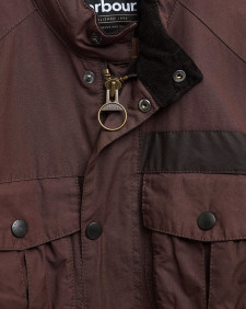 Barbour Re-Loved Corbridge Waxed Jacket - Size M Rustic