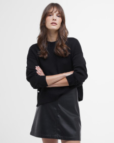 Peyton Crew Neck Jumper Classic Black