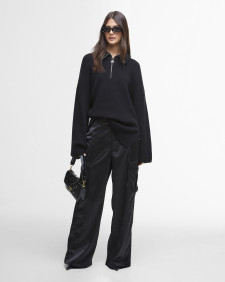 Franchesca Half-Zip Jumper Classic Black