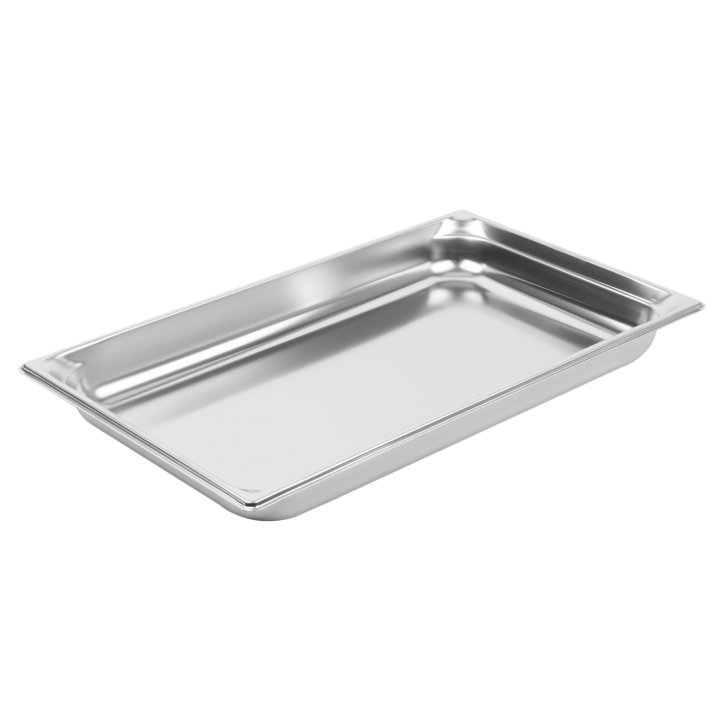 Full-size 2-inch-deep Super Pan 3® stainless steel steam table pan