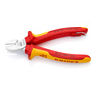 Diagonal Cutters-1000V Insulated-Tethered Attachment, 6-1/4 in.