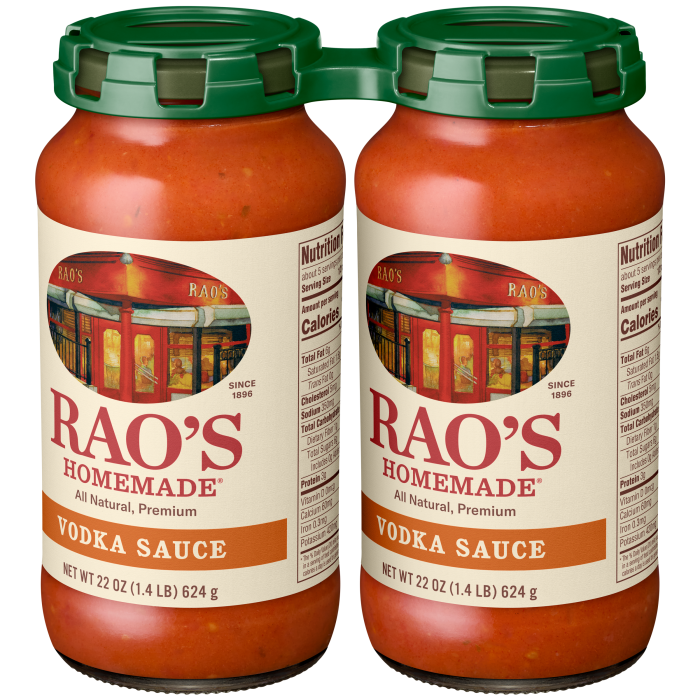 Vodka Sauce, 22 oz - Right angle Image