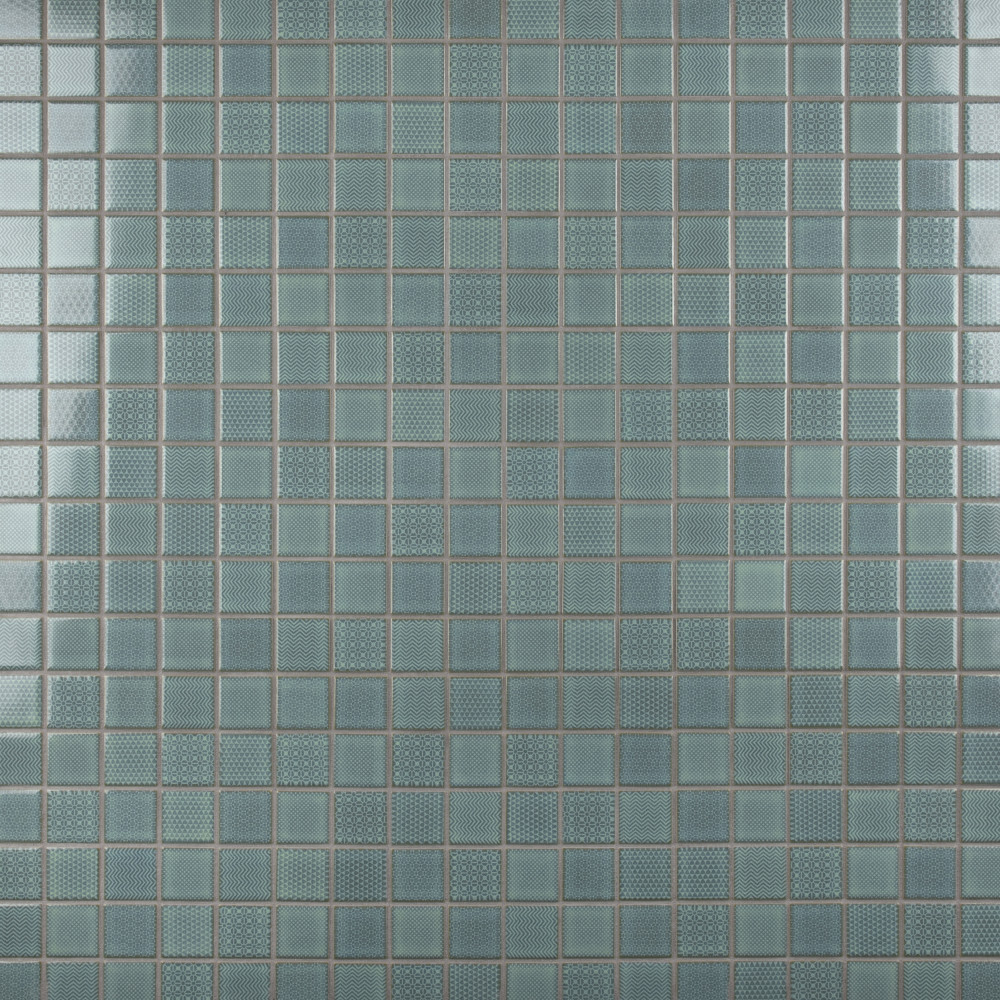 Celadon Emerald 11.63x11.63 Square Porcelain Floor and Wall Digital Pattern