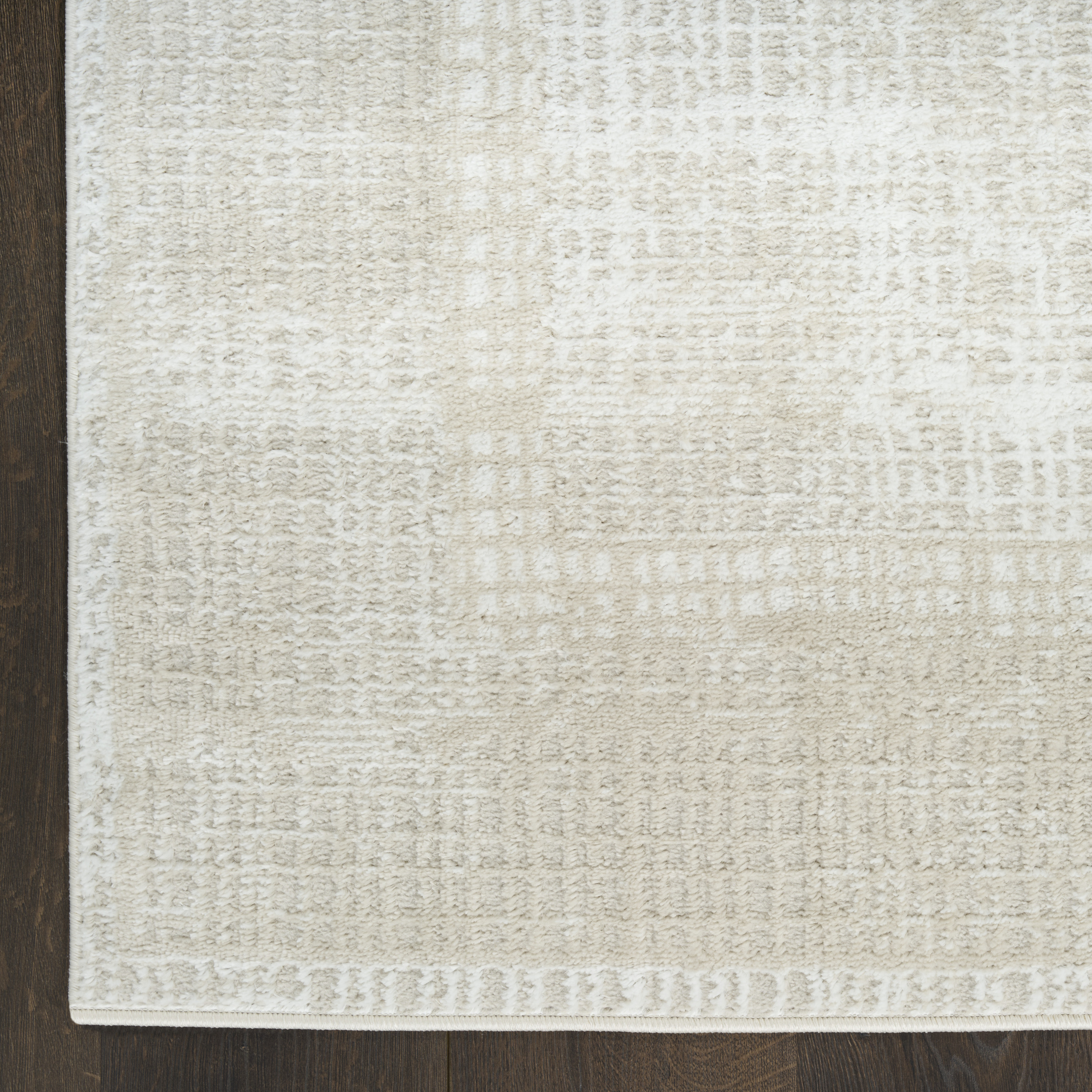 Nourison Dekor 2' x 4' Beige Modern Indoor Rug