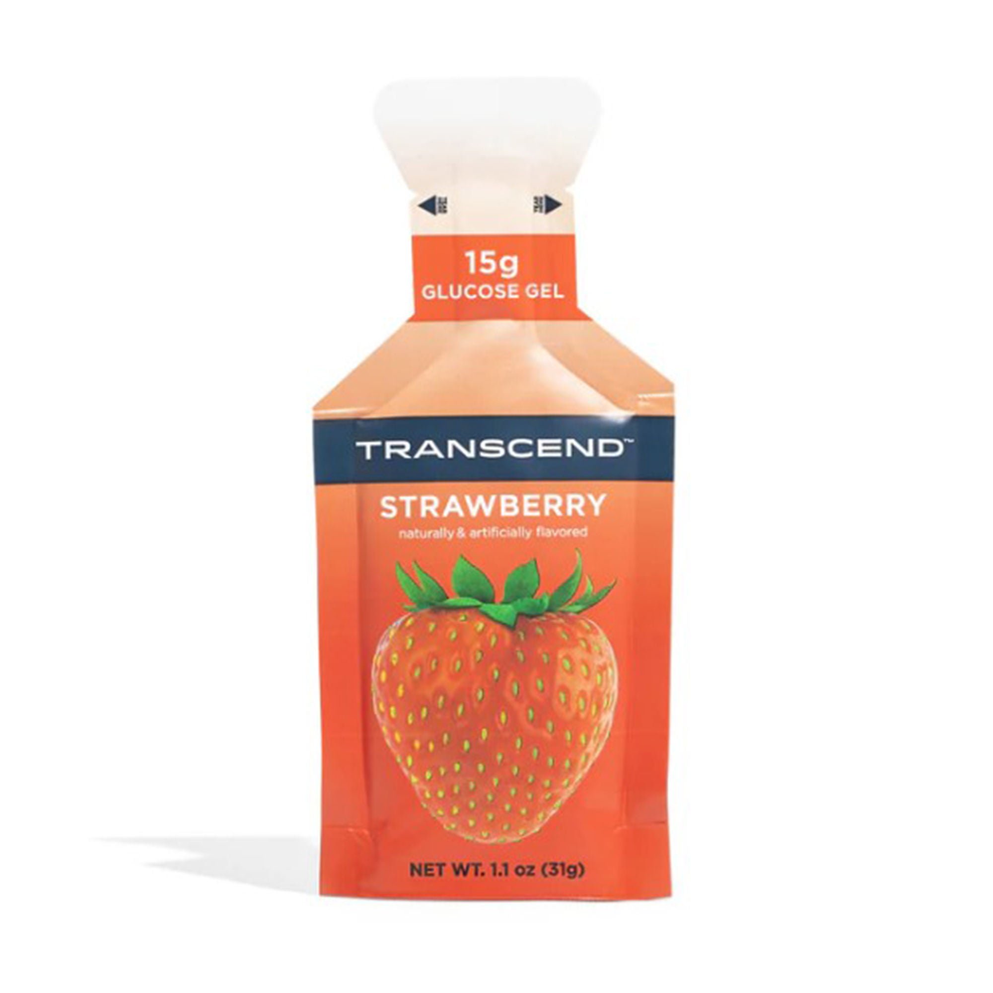 Transcend™ Glucose Supplement, Strawberry Flavor