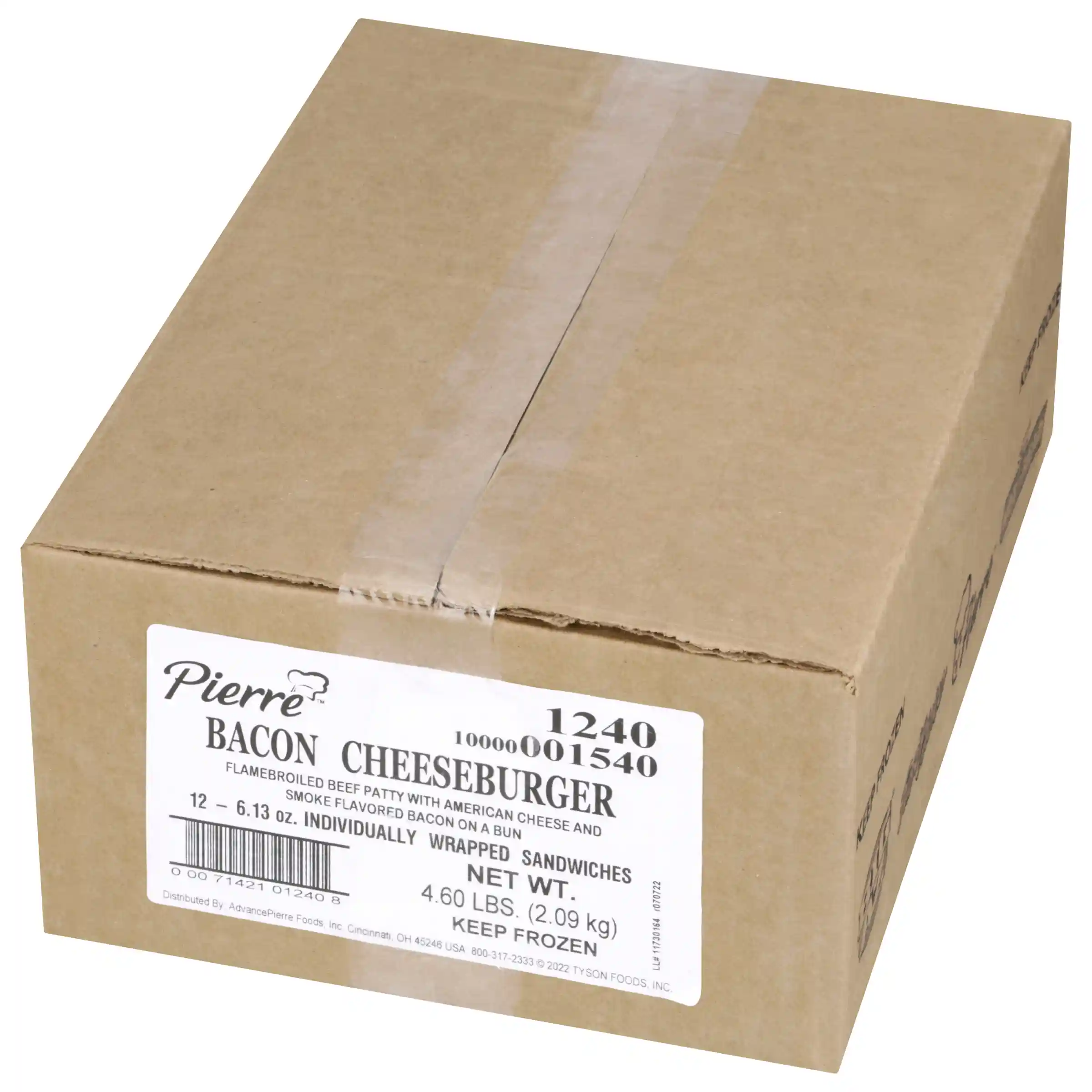 Pierre™ Jumbo Flamebroiled Beef and Bacon Cheeseburger_image_5