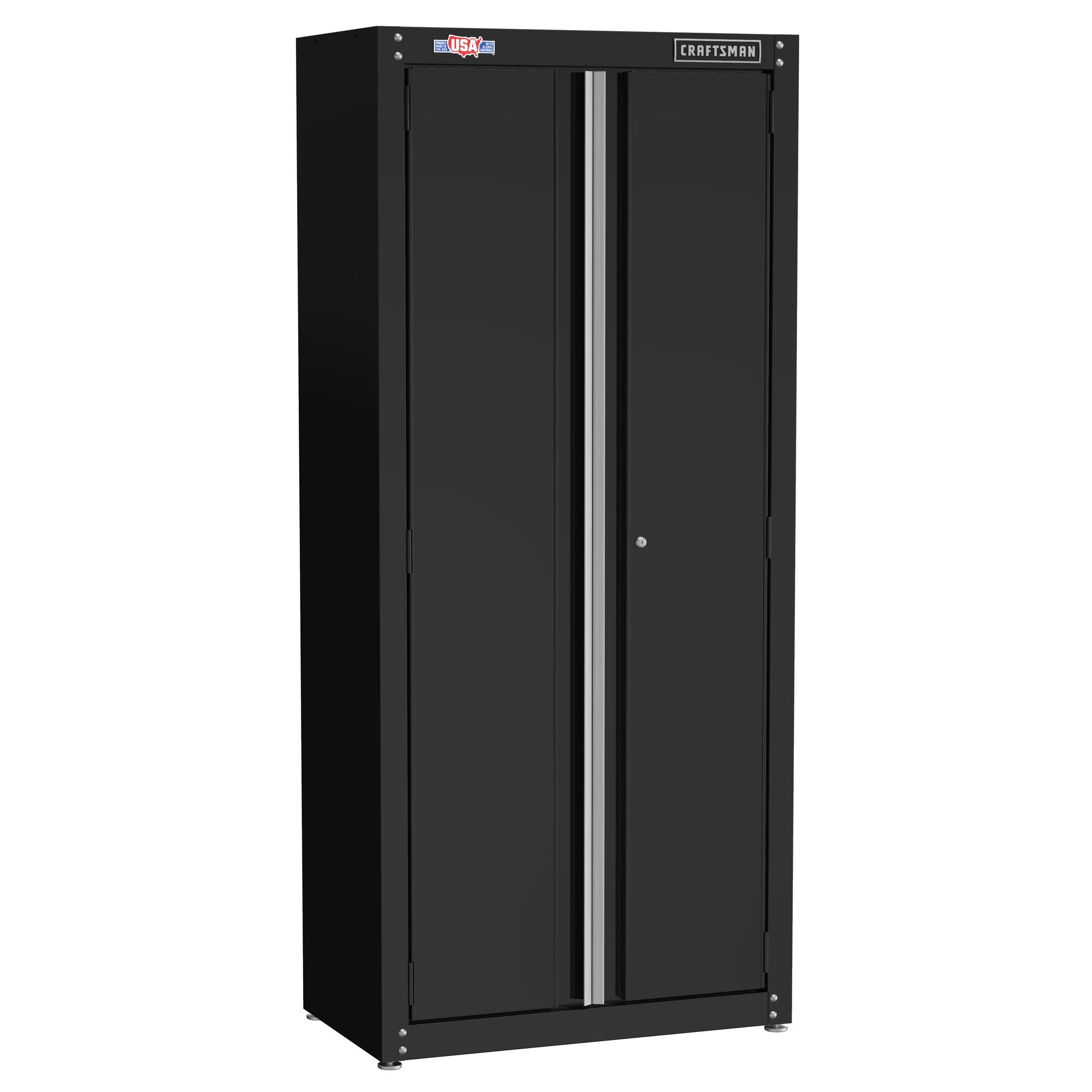 CRAFTSMAN 32-in wide storage cabinet angled view