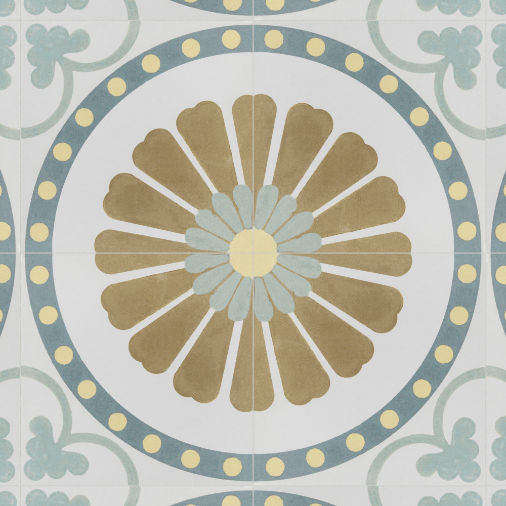 Revival Ring 7-3/4 in. x 7-3/4 in. Ceramic Floor and Wall Tile
