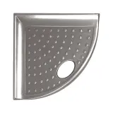Retrofit Bath Accessoires Brushed Nickel Flatback 5″ Foot Rest