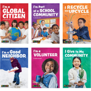 MySELF Readers: I Am a Responsible Community Member, Small Book 6pack, English
