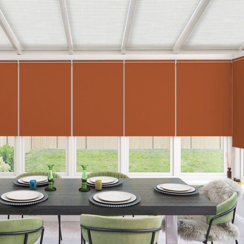 Acacia Blackout Rust Roller Blind