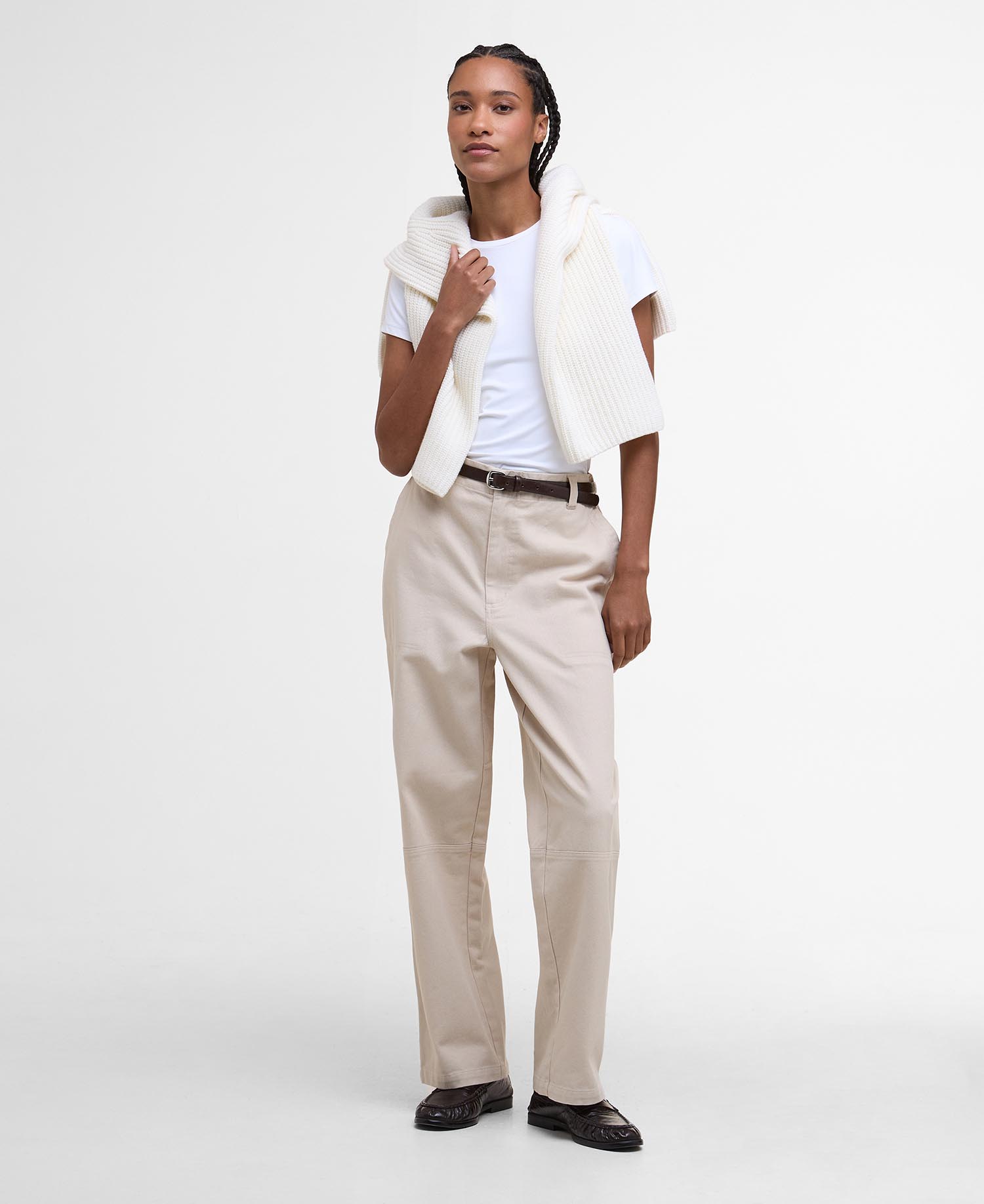 Faye Straight-Leg Trousers image number 0