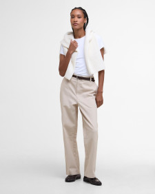 Faye Straight-Leg Trousers 