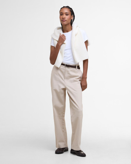 Faye Straight-Leg Trousers