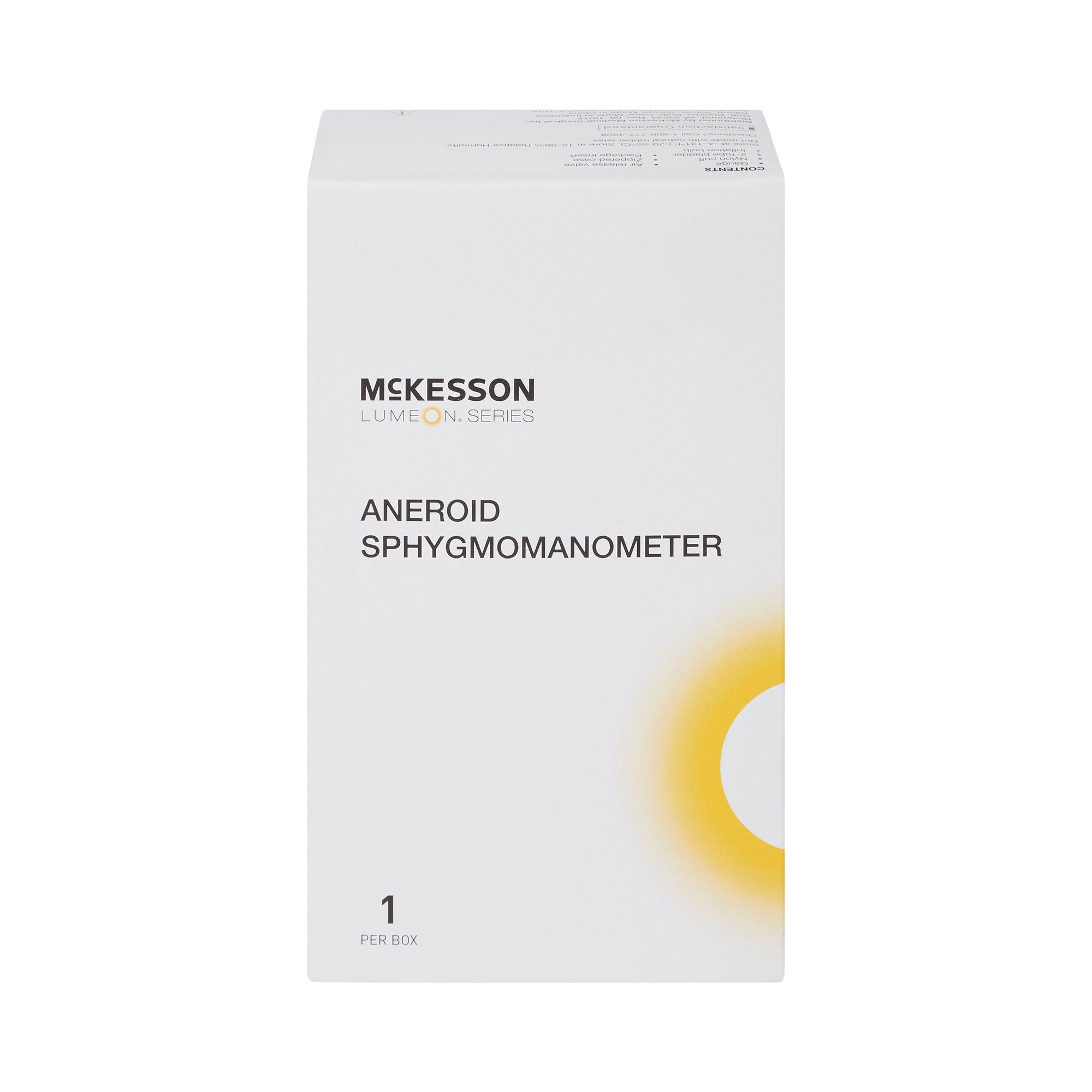 McKesson Deluxe Aneroid Sphygmomanometer, Dual-Tube, Pocket Size, Large Cuff