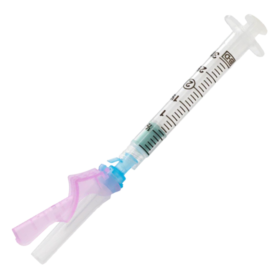 3 cc BD Luer-Lok™ Syringe w/21ga x 1" BD Eclipse™ Needle, Green Hub - 50/Box
