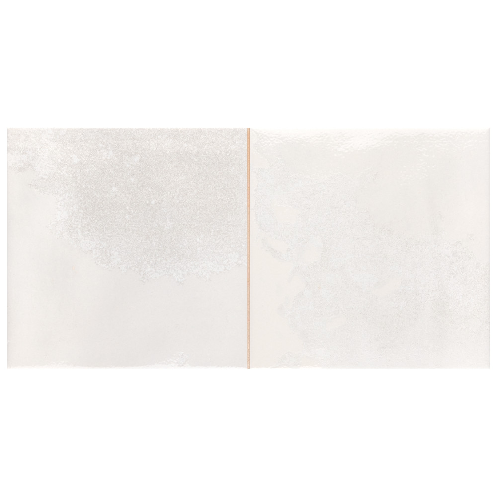 Kings Luxe Tradition Square White 7.88x15.75 Rectangle Porcelain Wall Only Digital Pattern