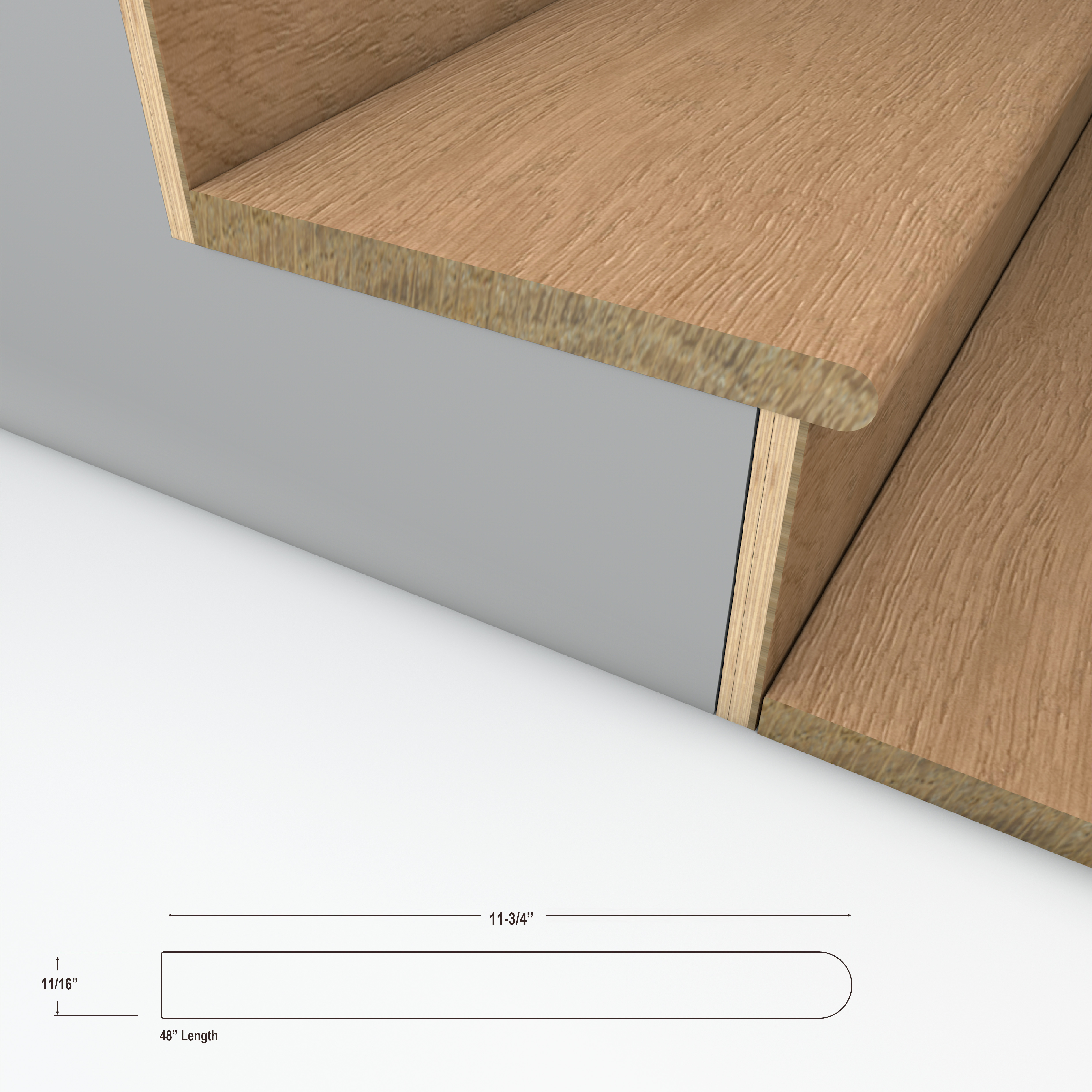 Pacific Crush Stair Tread view 3