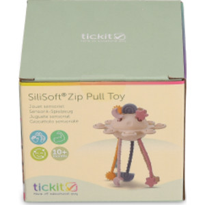 SiliSoft&reg; Zip Pull Toy, Earth