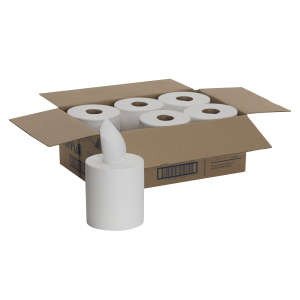 Georgia Pacific, SofPull, 800ft Center-pull Towel, 2 ply, White