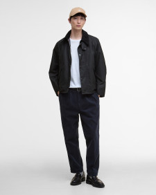 Modified Transport Waxed Jacket Black