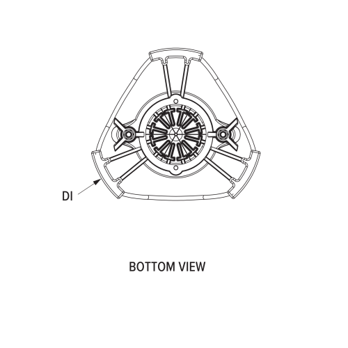 Engineering bottom view