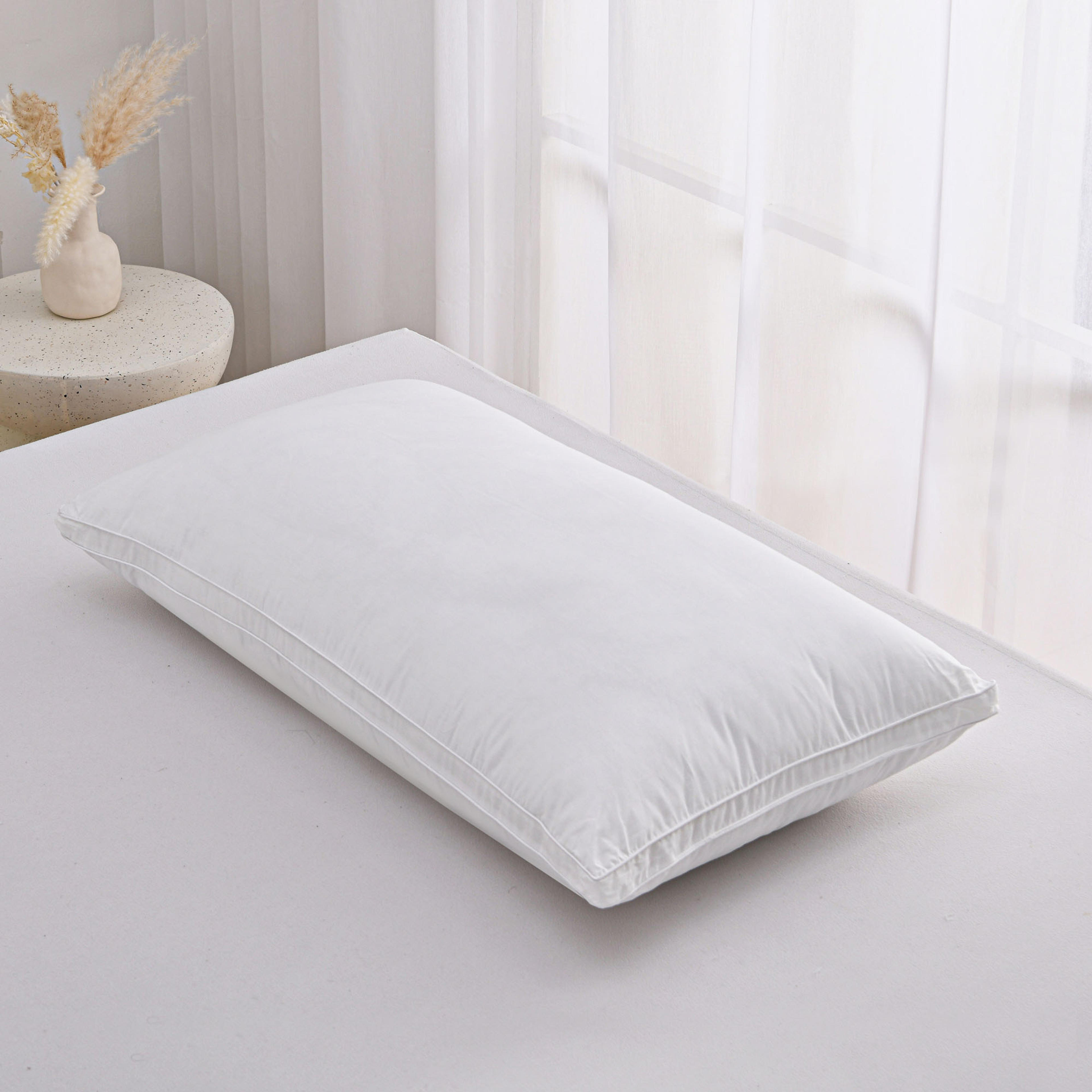 Lifestyle image of the  Bambi Superior Microfibre Pillow from Forty Winks