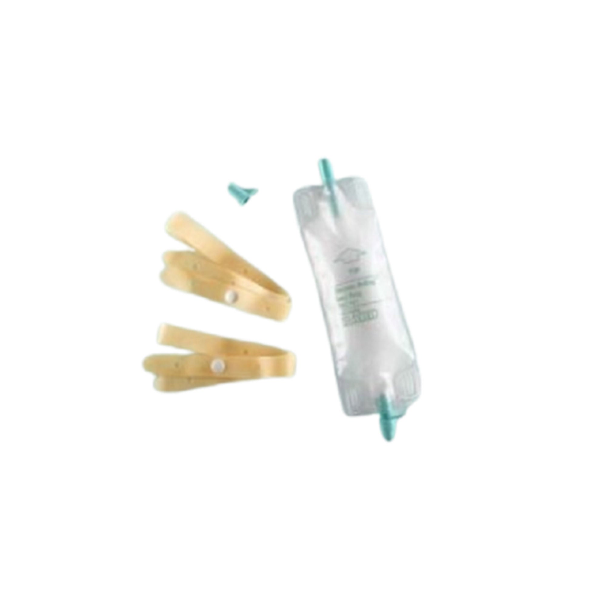 Bard® Dispoz-a-Bag® Urinary Leg Bag, Rubber Cap Valve, 19 oz.