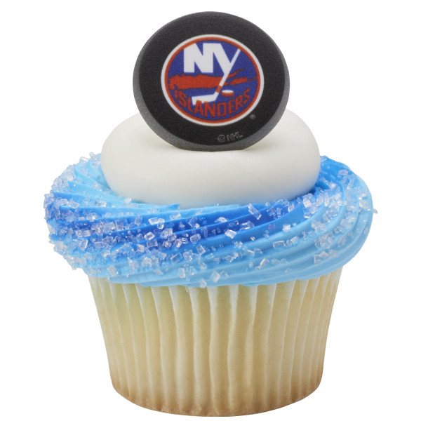 NHL® Team Puck Cupcake Rings