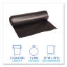 Boardwalk,  LLDPE Liner, 33 gal Capacity, 33 in Wide, 39 in High, 1.6 Mils Thick, Black