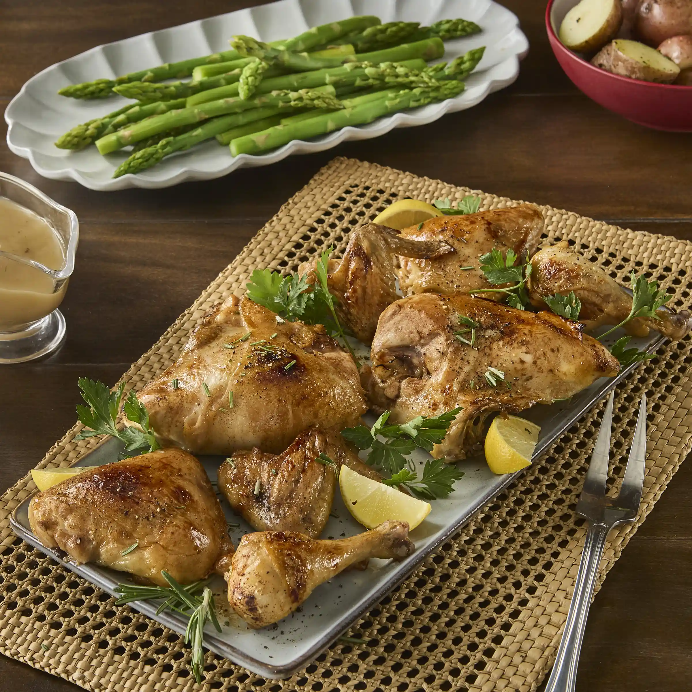 Tyson® Heritage Valley™ All Natural* Uncooked Unbreaded 8 Piece Cut Chicken_image_1