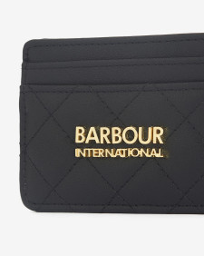 Quilted Card Holder Classic Black