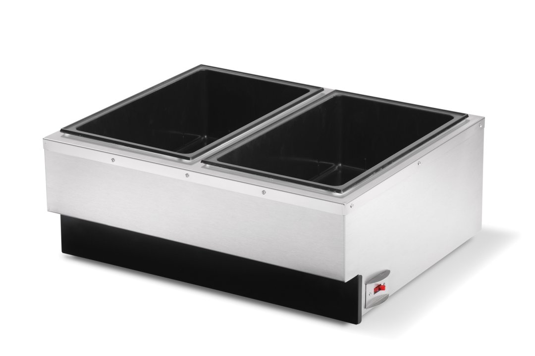 Vollrath 72789 - Cayenne® Dual Food Warmer, (2) full size, 24-1/2