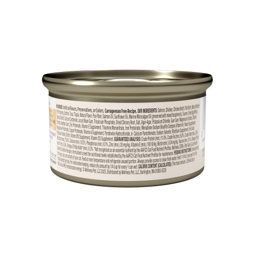 Wellness CORE+ Skin & Coat Salmon & Sardine back packaging