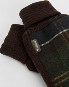 Guanti in tartan Hackney 